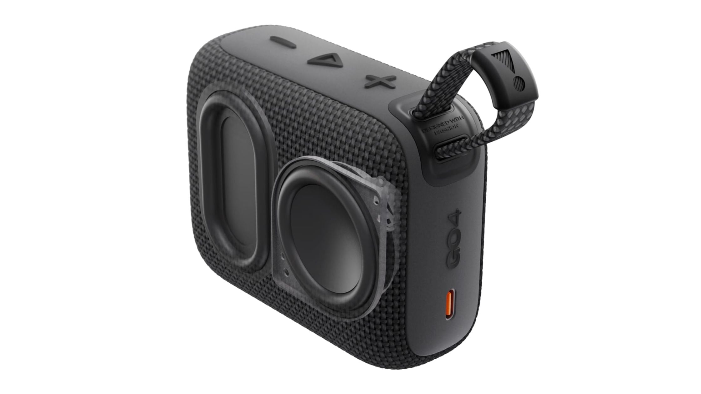 JBL GO 4 Portable Bluetooth Speaker Black