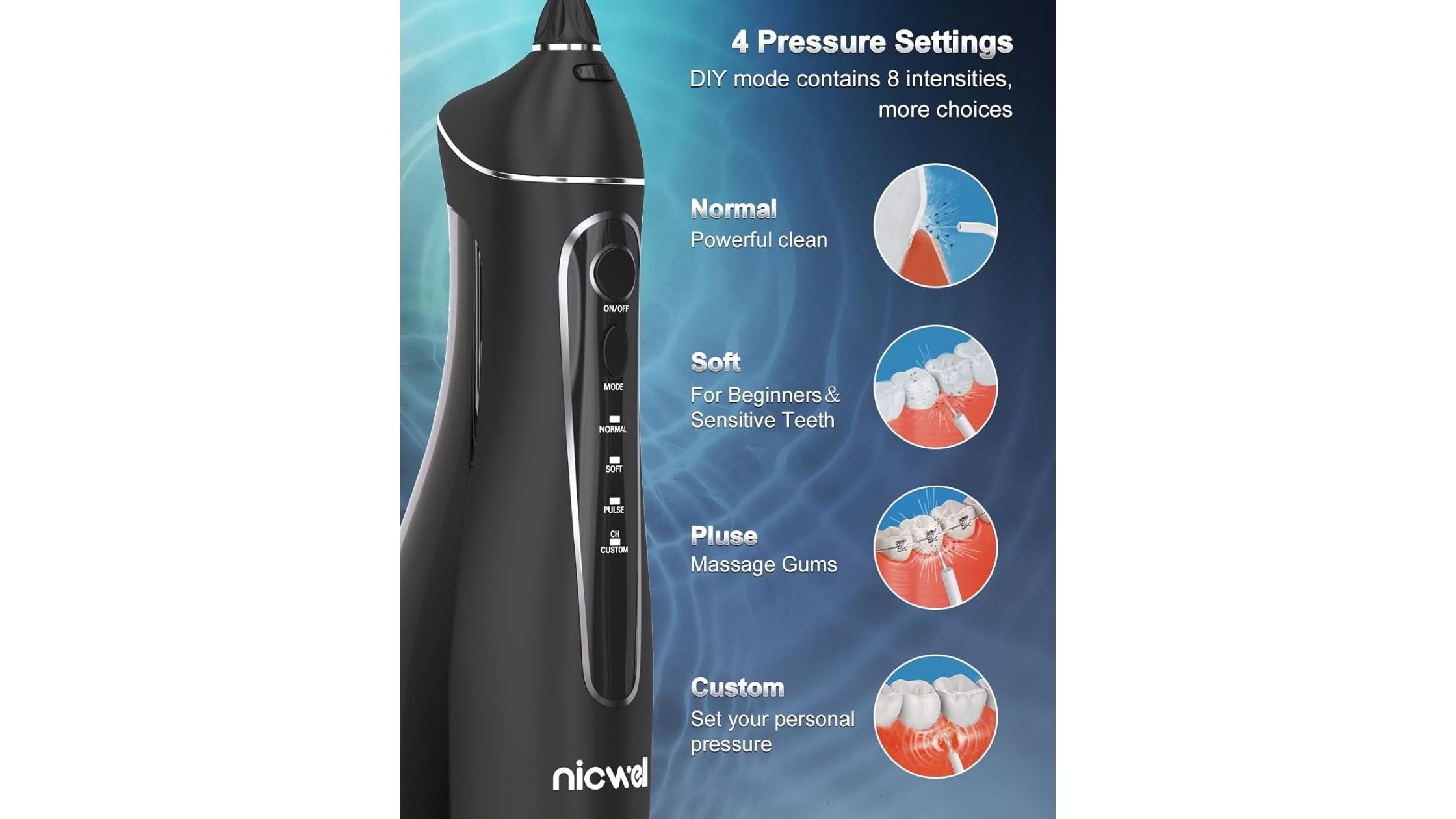 Nicwell Water Dental Flosser