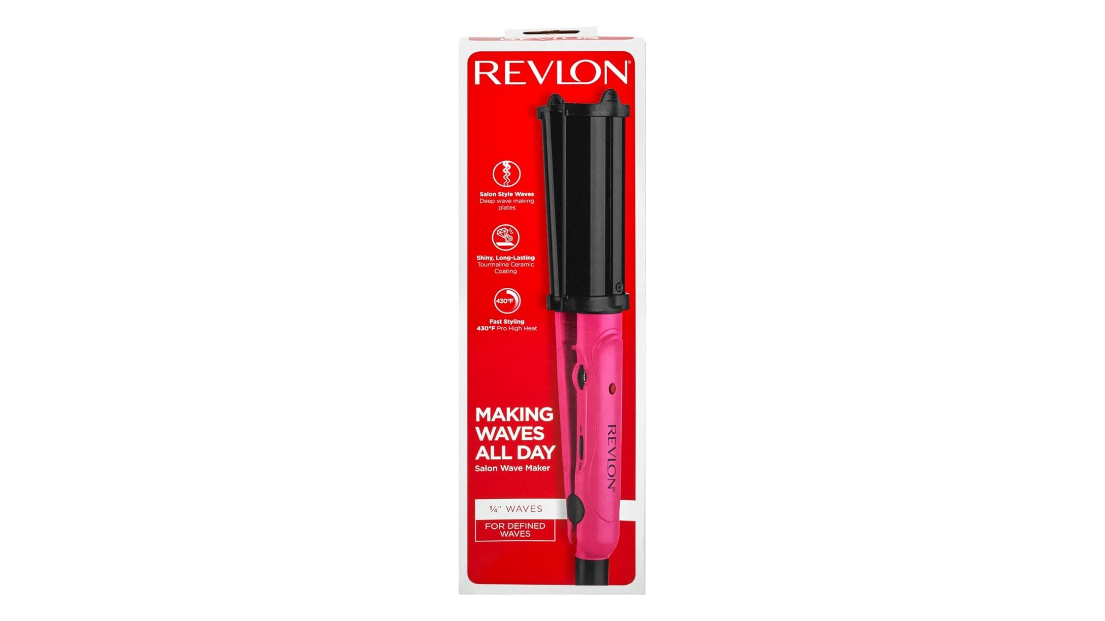 Revlon Pro Collection 3/4" Tourmaline Ceramic Curling Iron