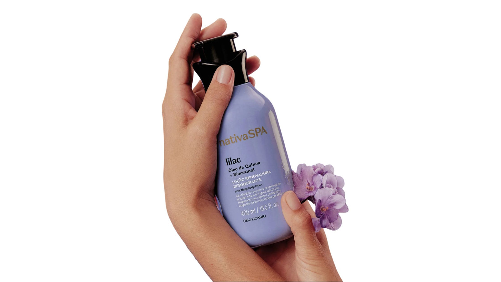 Boticário Nativa Spa Lilac 400ml 