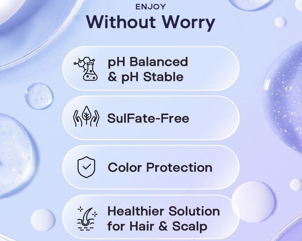 Enjoy, Professional Hair Care, Sulfate-Free, Luxury Shampoo.