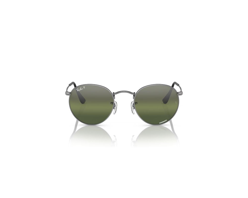 RAY-BAN, RB3447, Round Metal Chromance.