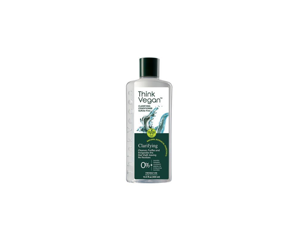 Think Vegan - Clarifying Conditioner - 400ml: Hydrate, balance, and smooth with Think Vegan - YesMegastore