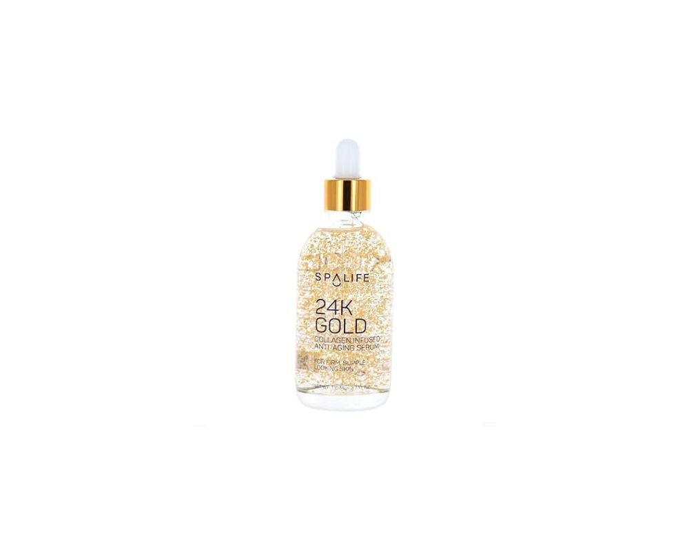 SpaLife Nourishing Anti-Aging Gold & Silver Serums (Anti-Aging 24k Gold & Collagen) 110 ml - YesMegastore