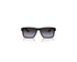Sunglass 0PS 05YSF 1AB09U58 Prada BlackW/ Grey Gradi: Effortless Style - YesMegastore