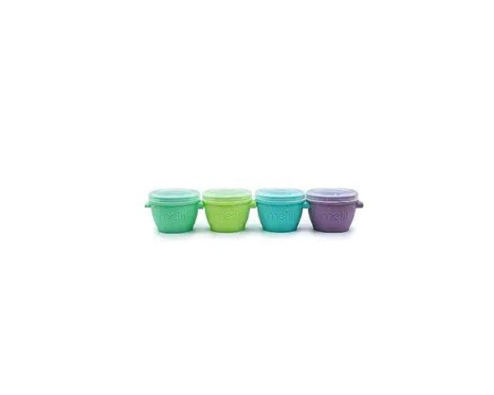 Melii Snap & Go Baby, Food Storage, Containers with lids.