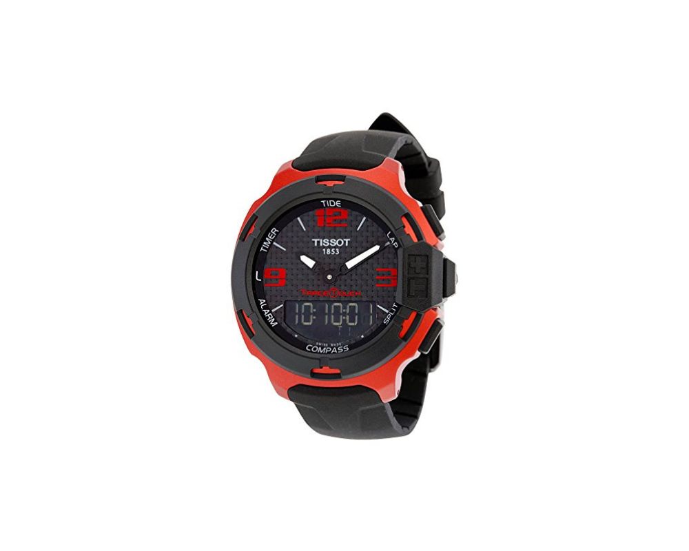 Tissot, T-Race, Touch Red Aluminium, T0814209720700.