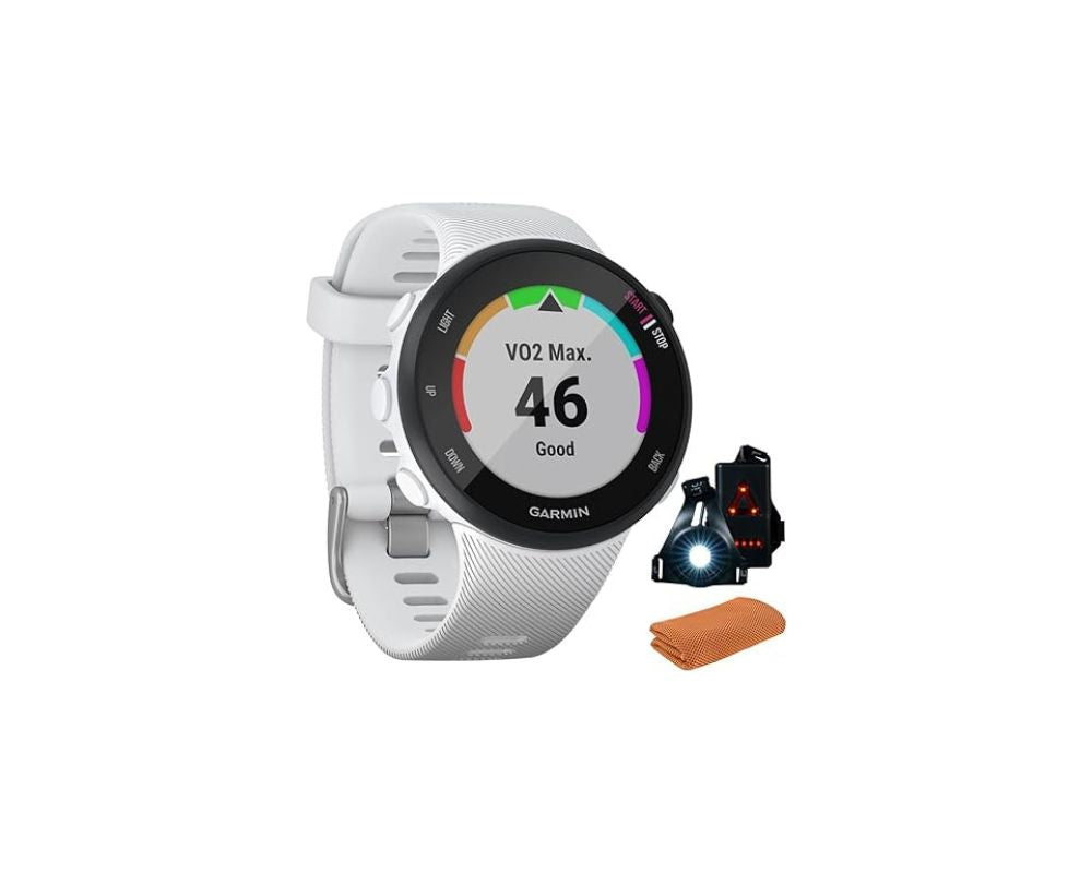 Garmin 010-02156-00 Forerunner 45S GPS Running Watch: Track Your Runs with Precision