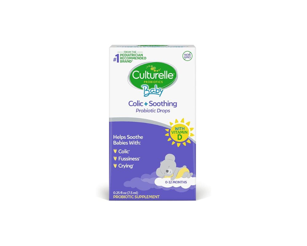 Culturelle Probiotics for Babies, Colic plus Soothing Drops: Gentle Relief for Happy Tummies