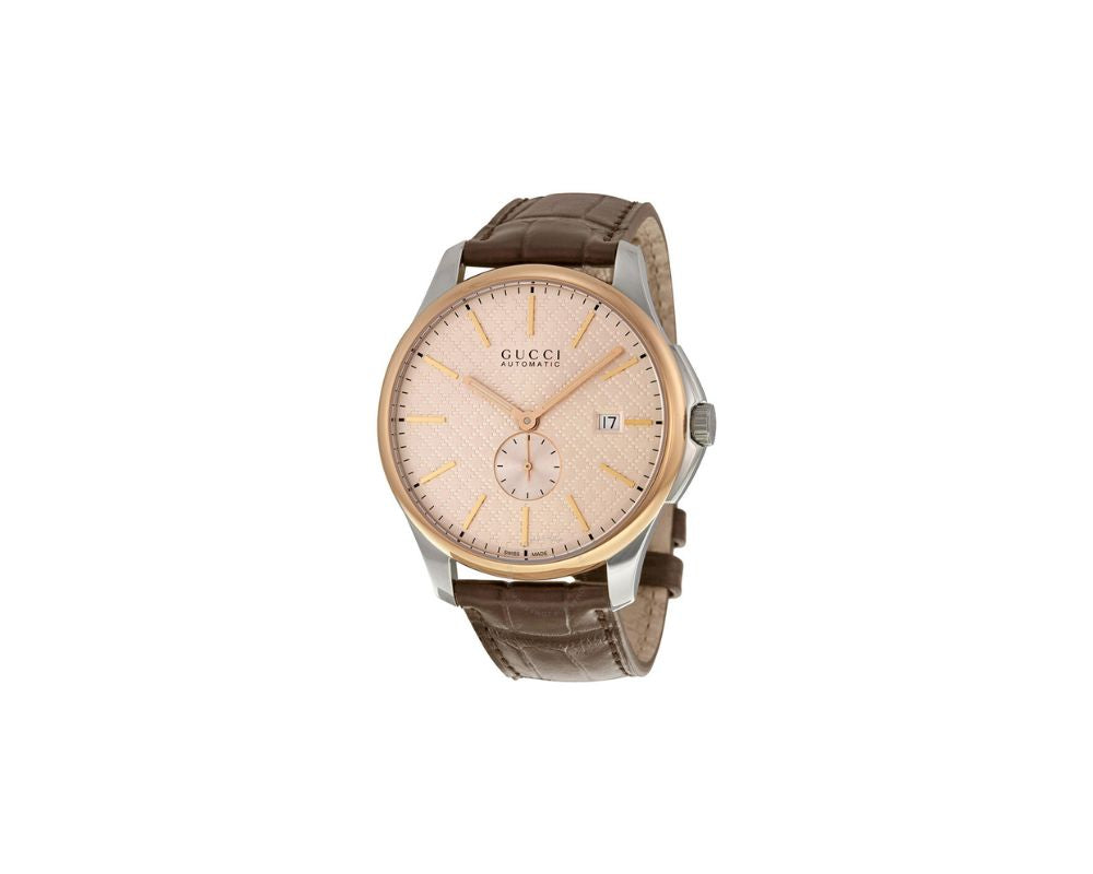 Gucci, G-Timeless Large, Automatic Rose Dial, YA126314 .