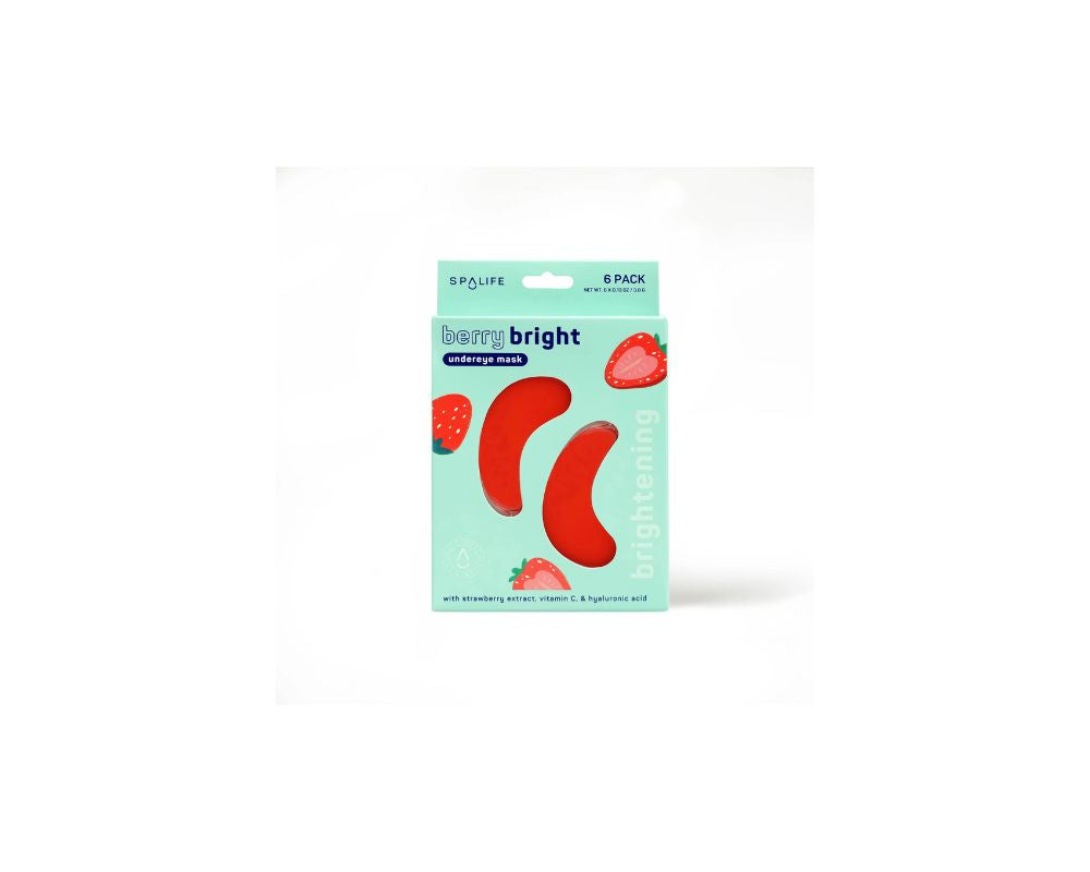 Berry Bright Brightening Undereye masks - 6 Pairs: Bright eyes, bright future with Berry Bright - YesMegastore