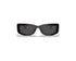 Sunglass 0PR 14YS 1AB5S053 Prada Black W/ Dark Grey