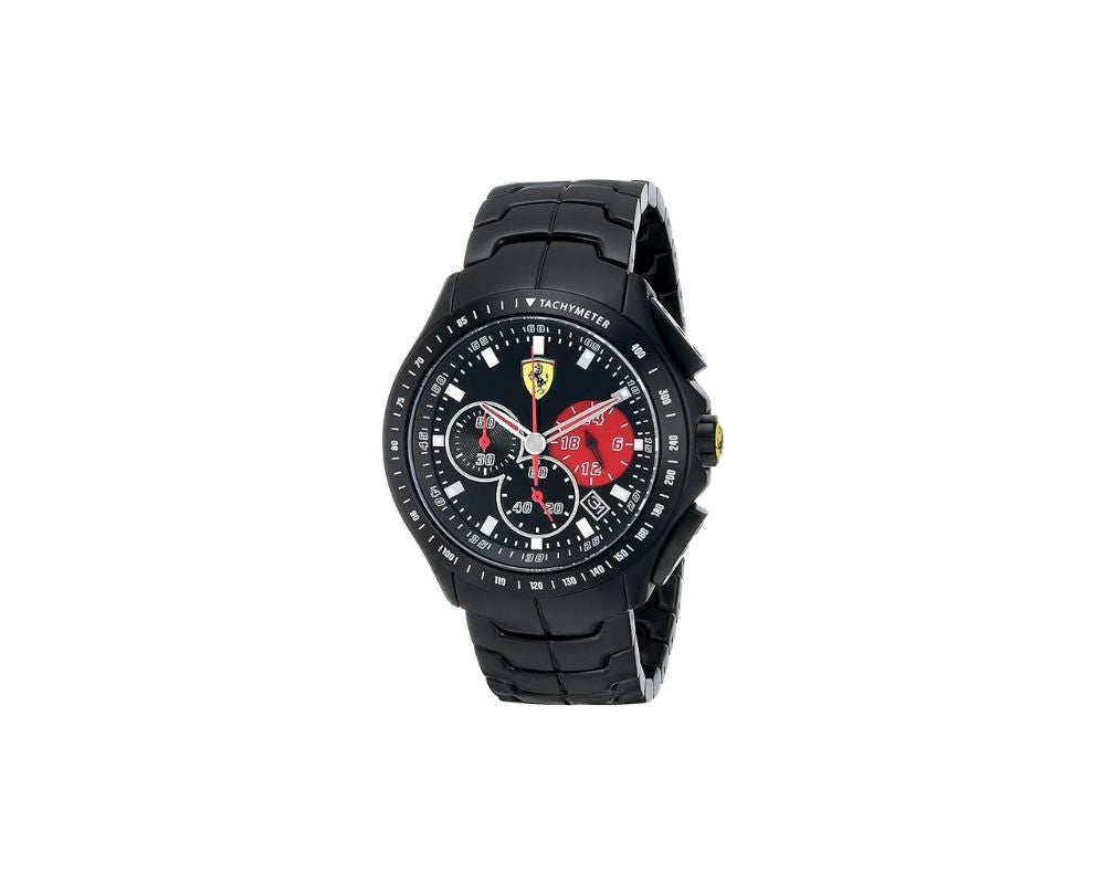 Ferrari 0830084, Race Day, Analog Display, Quartz Black.