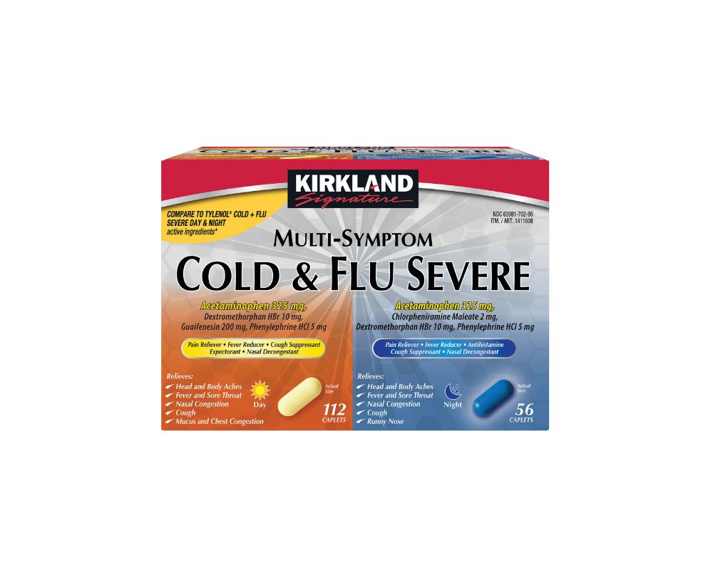 Kirkland Severe Cold & Flu: Fast Relief for Tough Symptoms