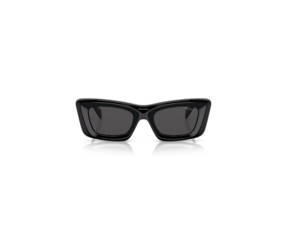 Sunglass 0PR 13ZS 1AB5S050 Prada Black W/ Dark Grey