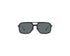 Sunglass 0PR 57ZS 1BO5Z155 Prada Matte Black W/ Polar