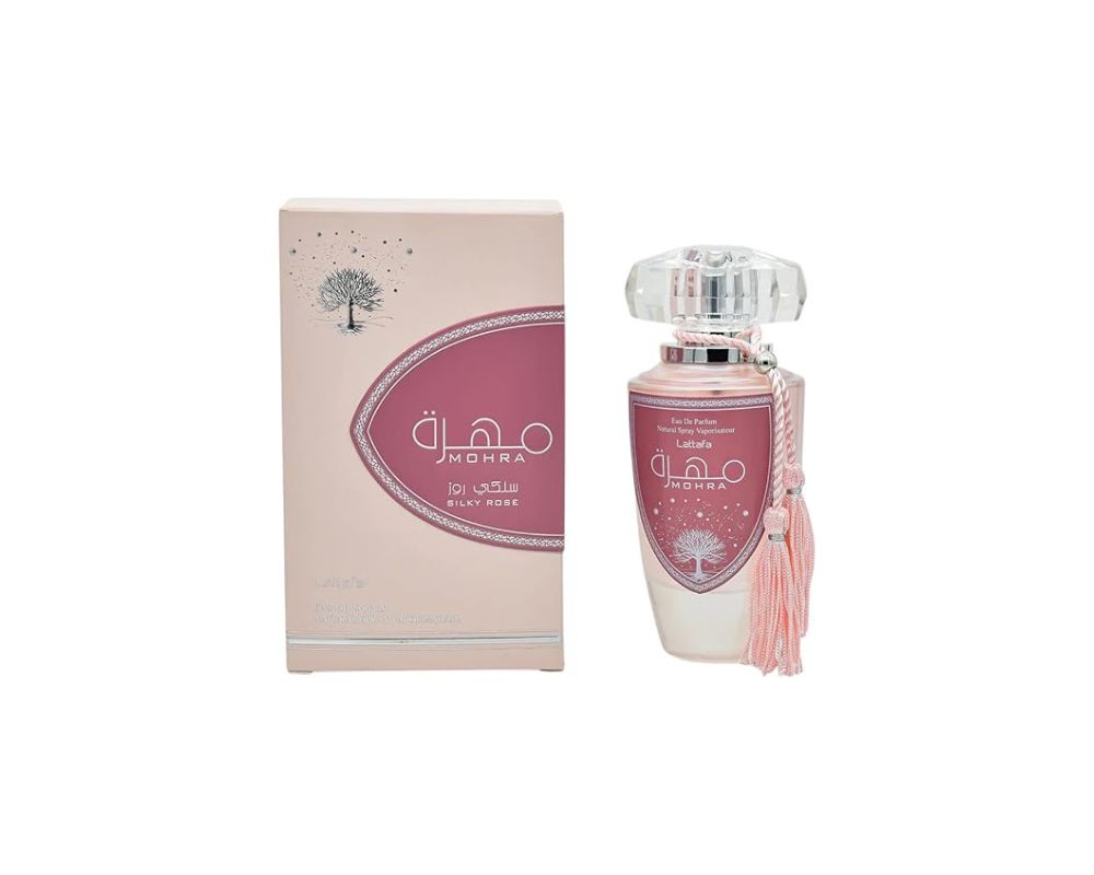 Lattafa Mohra Silky Rose EDP Spray