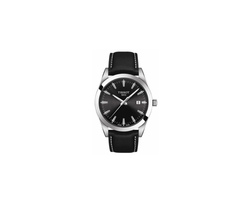 Tissot, T-Classic, Gentleman Leather, T1274101605100.