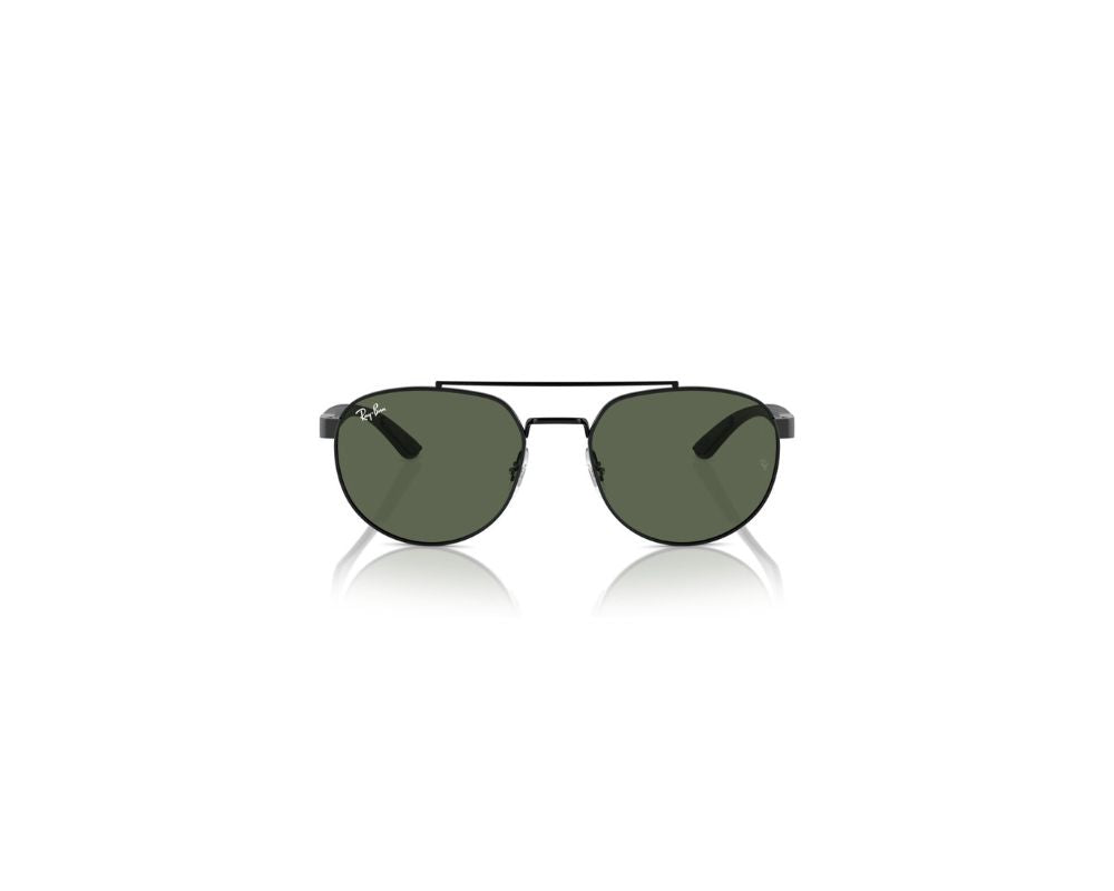 Sunglass Ray-Ban ORB 3736 002/7156  Black w/ Dark Green