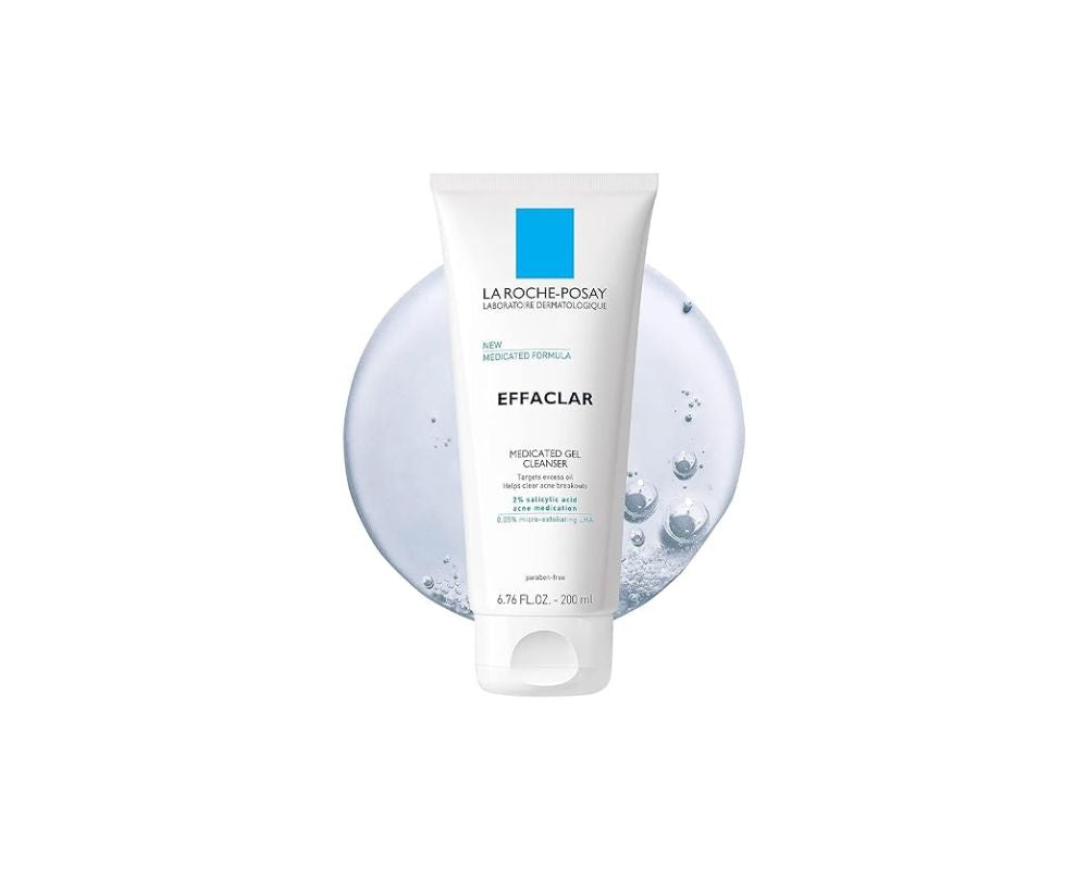La Roche-Posay Effaclar Medicated Gel Cleanser for Acne Prone Skin: Clearer skin starts with Effaclar - YesMegastore