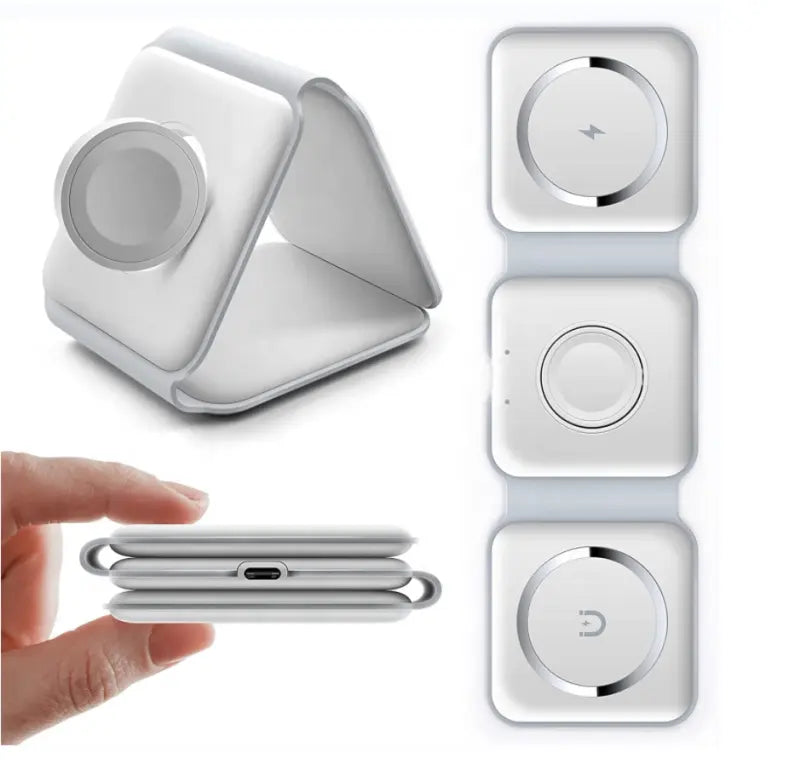 3 in 1 Wireless Charger Magnetic Foldable