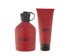 Red, Hugo Boss Set for Men, EDT 150ml, Travel Edition.