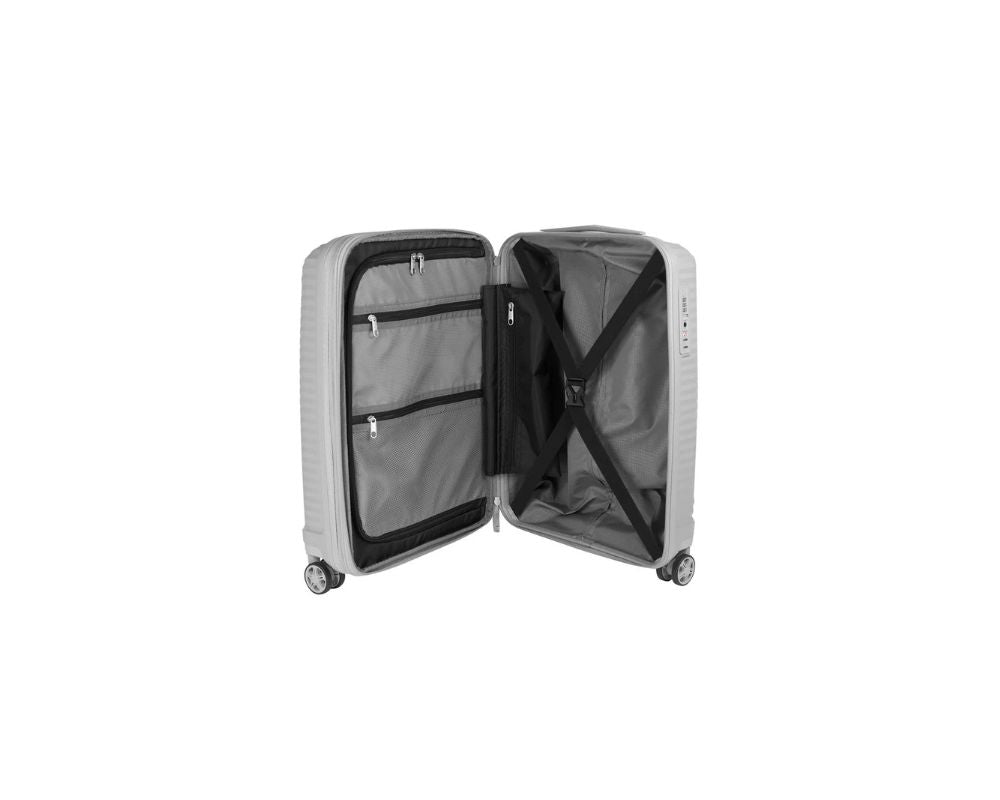 Samsonite Small Grey: Compact and Versatile for Modern Travel!