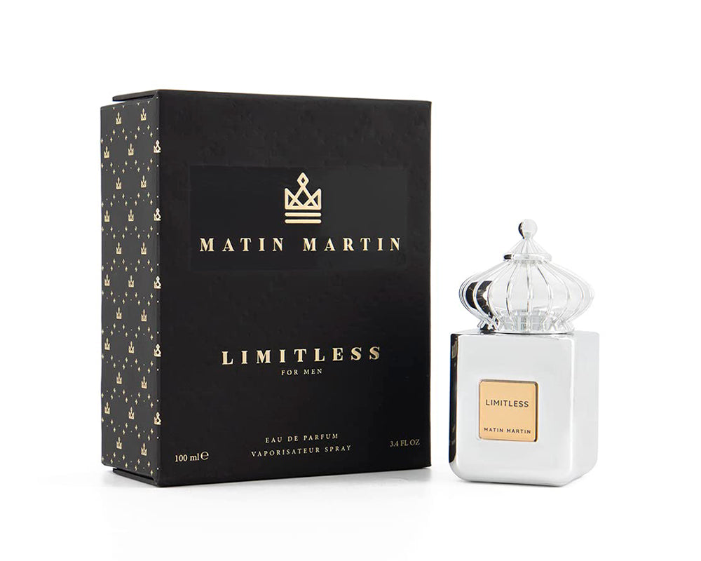 Matin Martin, Limitless for Men, Eau de Parfum.