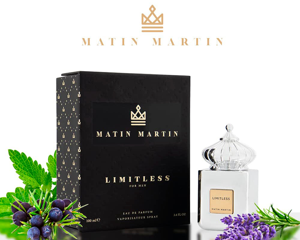 Matin Martin, Limitless for Men, Eau de Parfum.