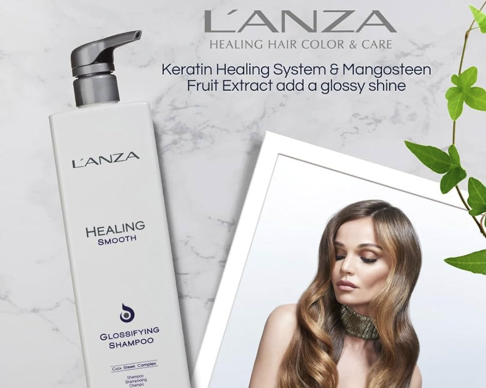 L’ANZA, Healing Smooth, Glossifying Shampoo.