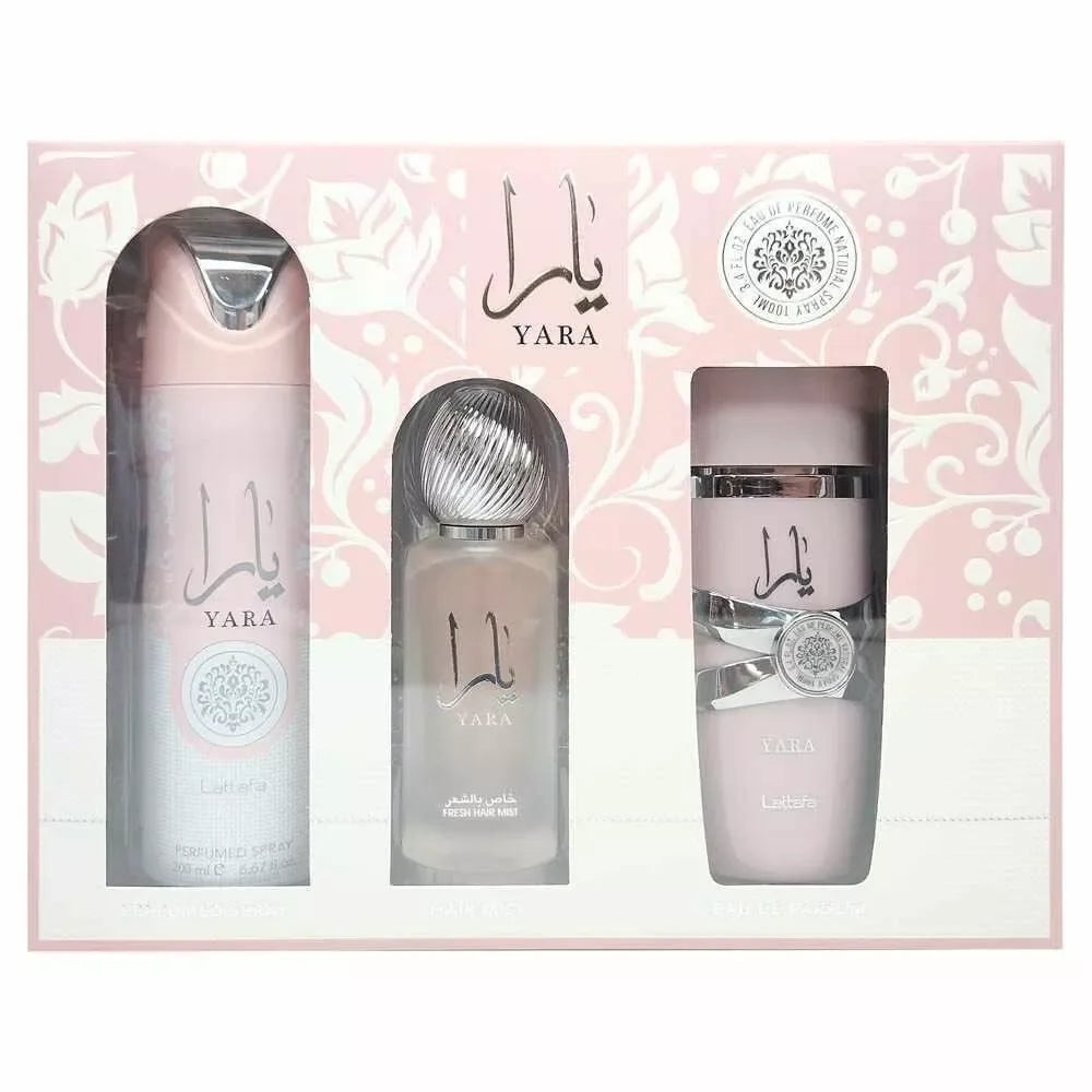 Lattafa Yara – Women’s Eau de Parfum Spray 100ML GIFTSET