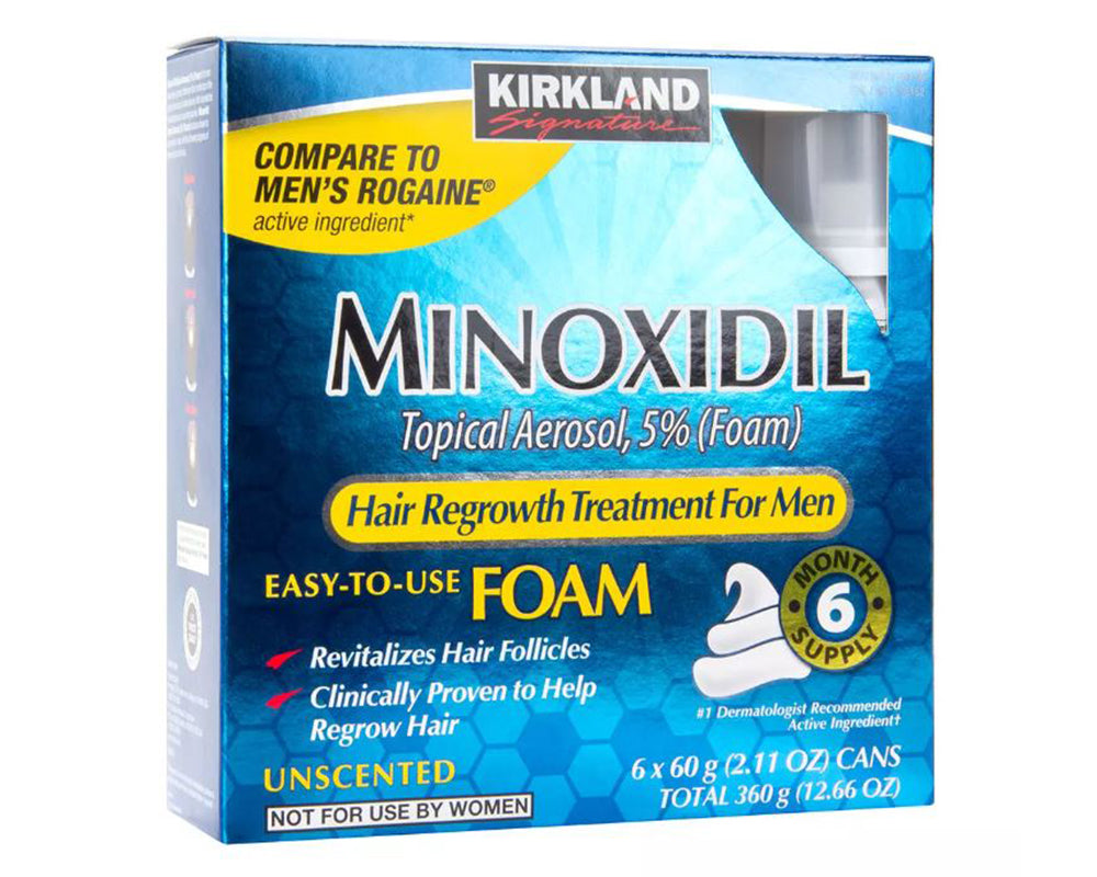 Kirkland, Minoxidil Foam Set.