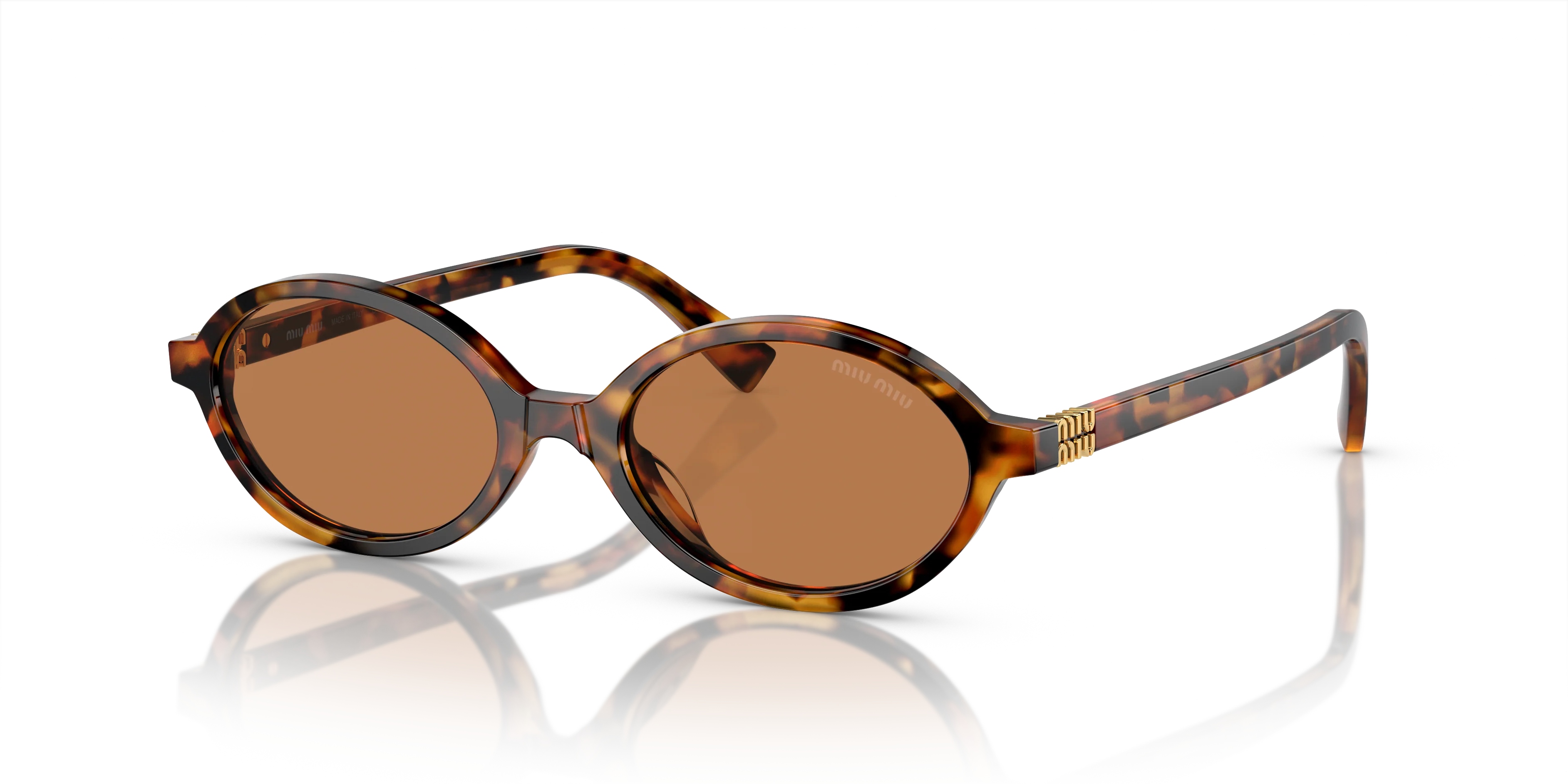 Miu Miu 0MU 04ZS 19P2Z1 - Light havana Sunglasses