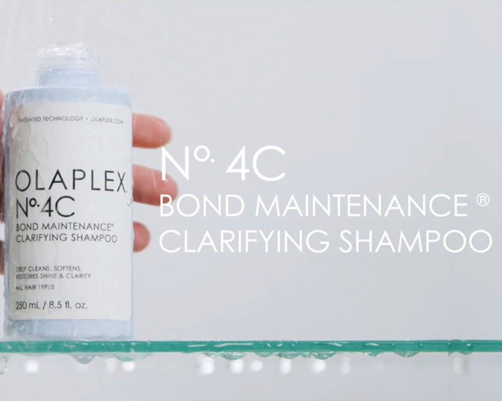 Olaplex No. 4C, Bond Maintenance, Clarifying Shampoo.