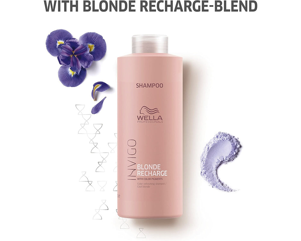 Wella Professionals, Invigo, Blonde Recharge Shampoo 1L.