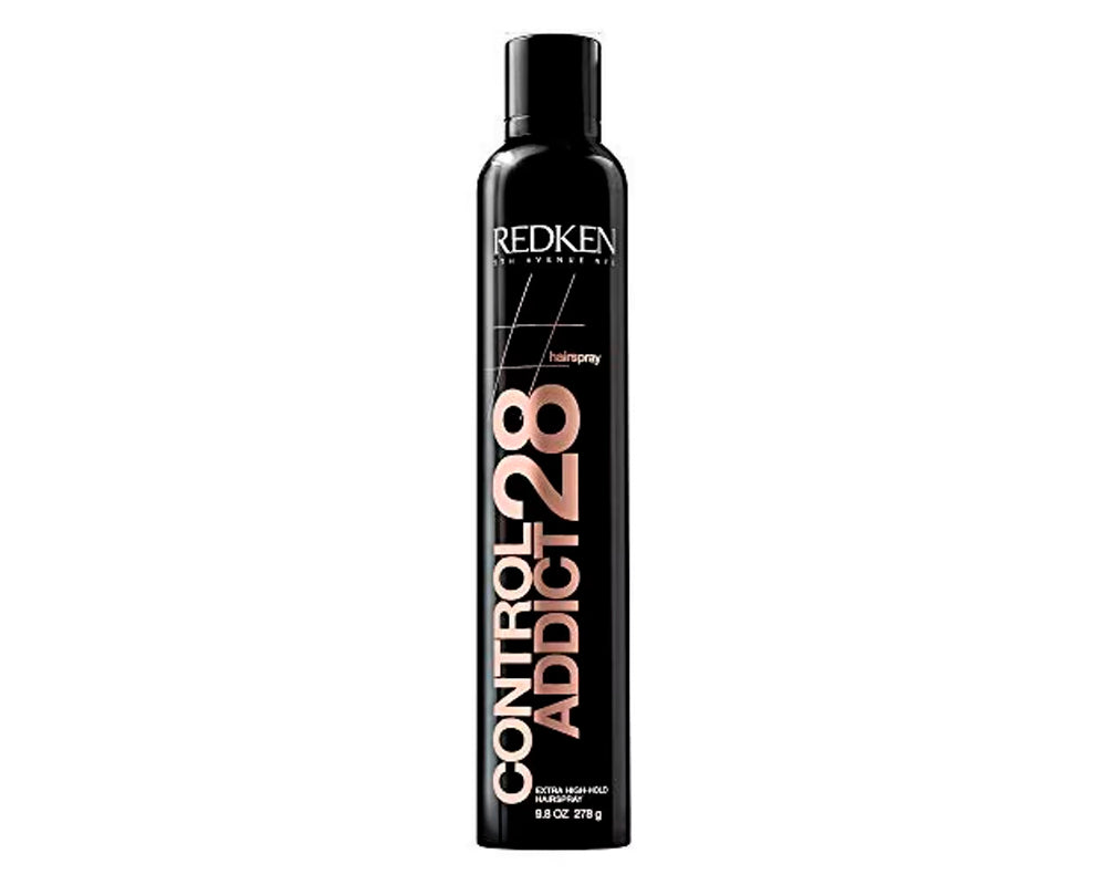 Redken, Control Addict 28 Extra, High-Hold Hairspray.