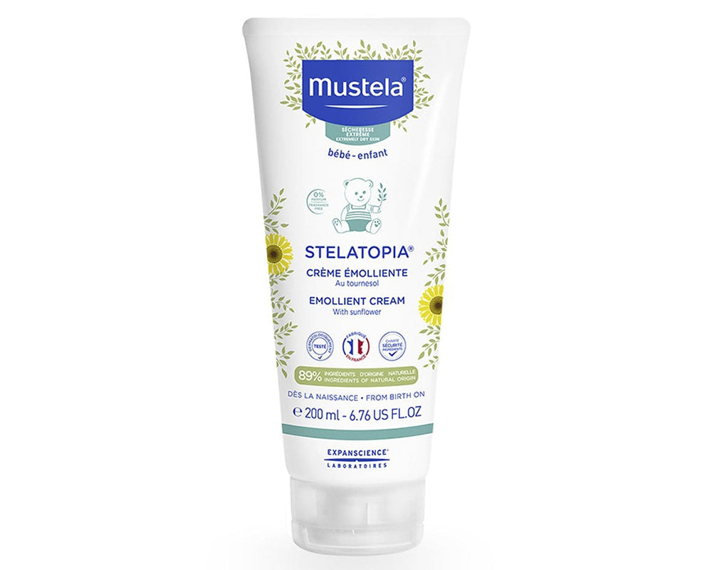 Mustela, Stelatopia Emollient Cream for Infants, (200ml).