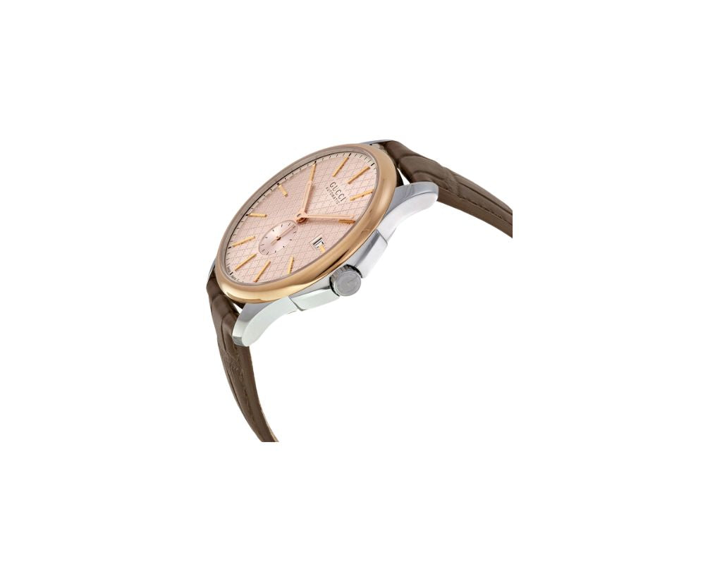 Gucci, G-Timeless Large, Automatic Rose Dial, YA126314 .