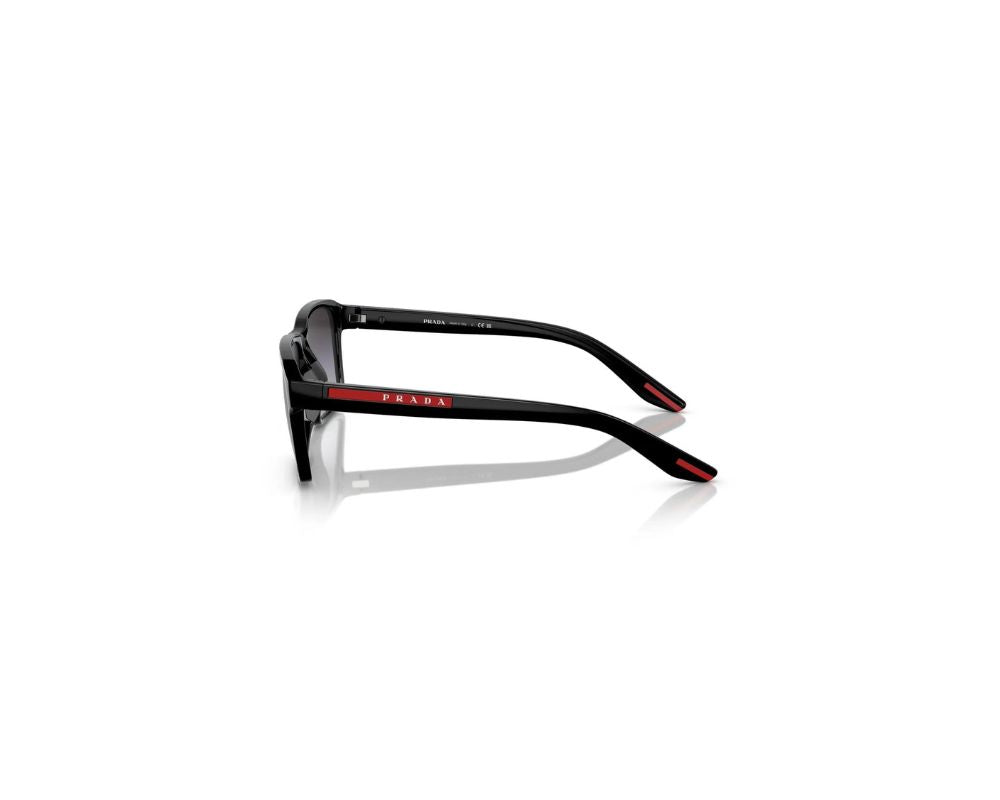 Sunglass 0PS 05YSF 1AB09U58 Prada BlackW/ Grey Gradi: Effortless Style - YesMegastore