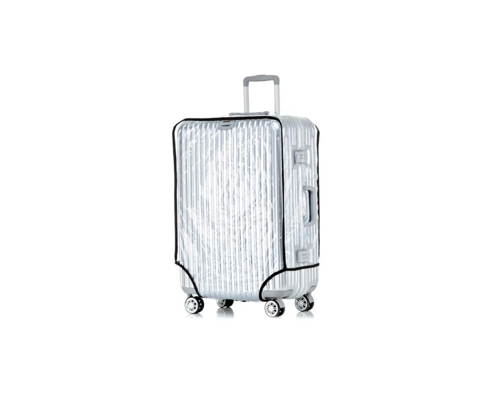 28 inch Clear Plastic Luggage Cover Suitcase Protector Covers Waterproof: Travel Smart, Travel Protected