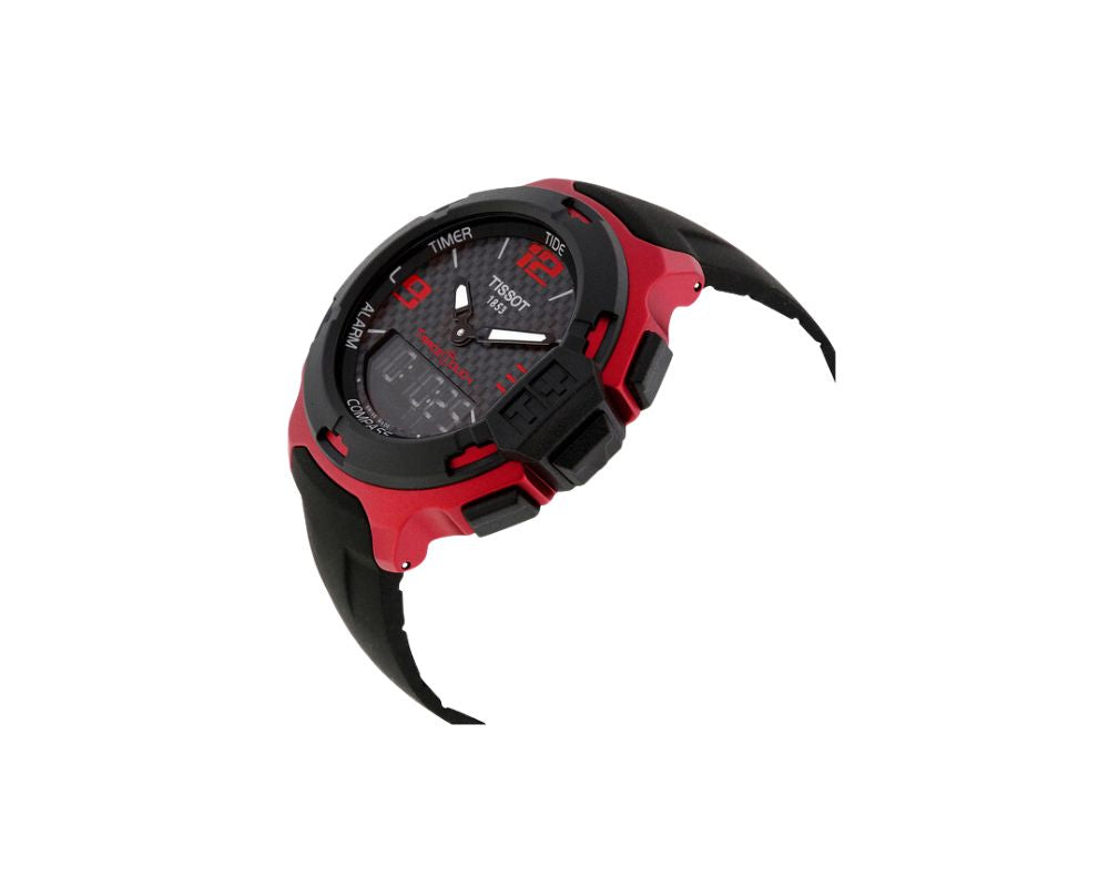 Tissot, T-Race, Touch Red Aluminium, T0814209720700.