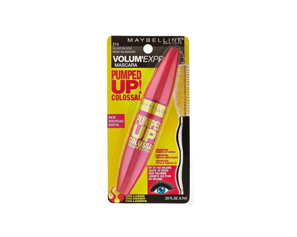 214 Pumped Up Colors. Volume Mascara Maybellin