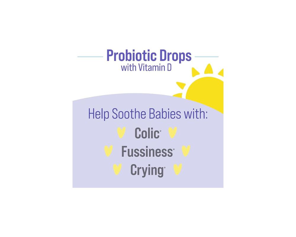 Culturelle Probiotics for Babies, Colic plus Soothing Drops: Gentle Relief for Happy Tummies