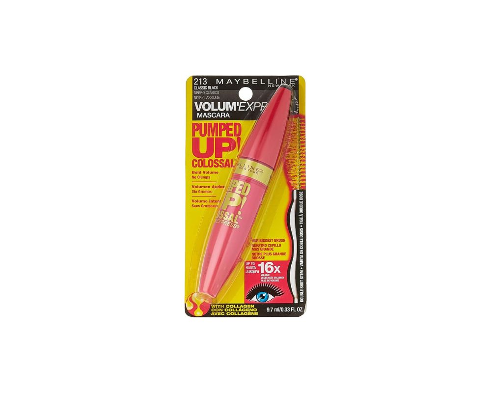 213 Pumped Up Colors. Volume Mascara Maybellin