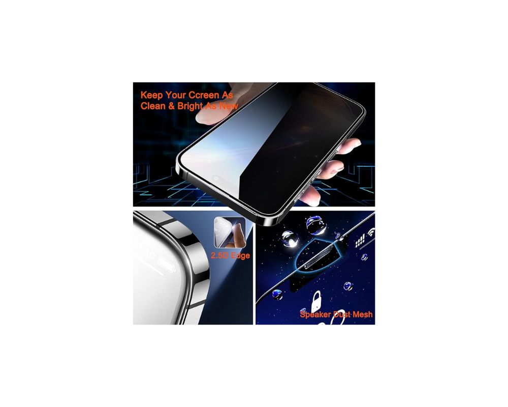 Glass Protector iPhone 15 Pro Max SIBEITU