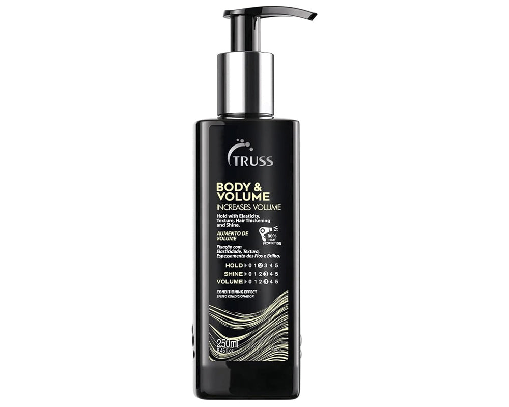 Truss, Body & Volume Shampoo.