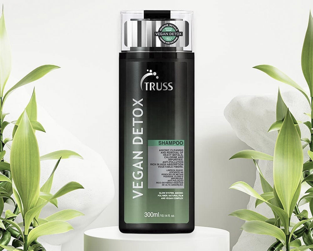 Truss, Vegan Detox Shampoo.