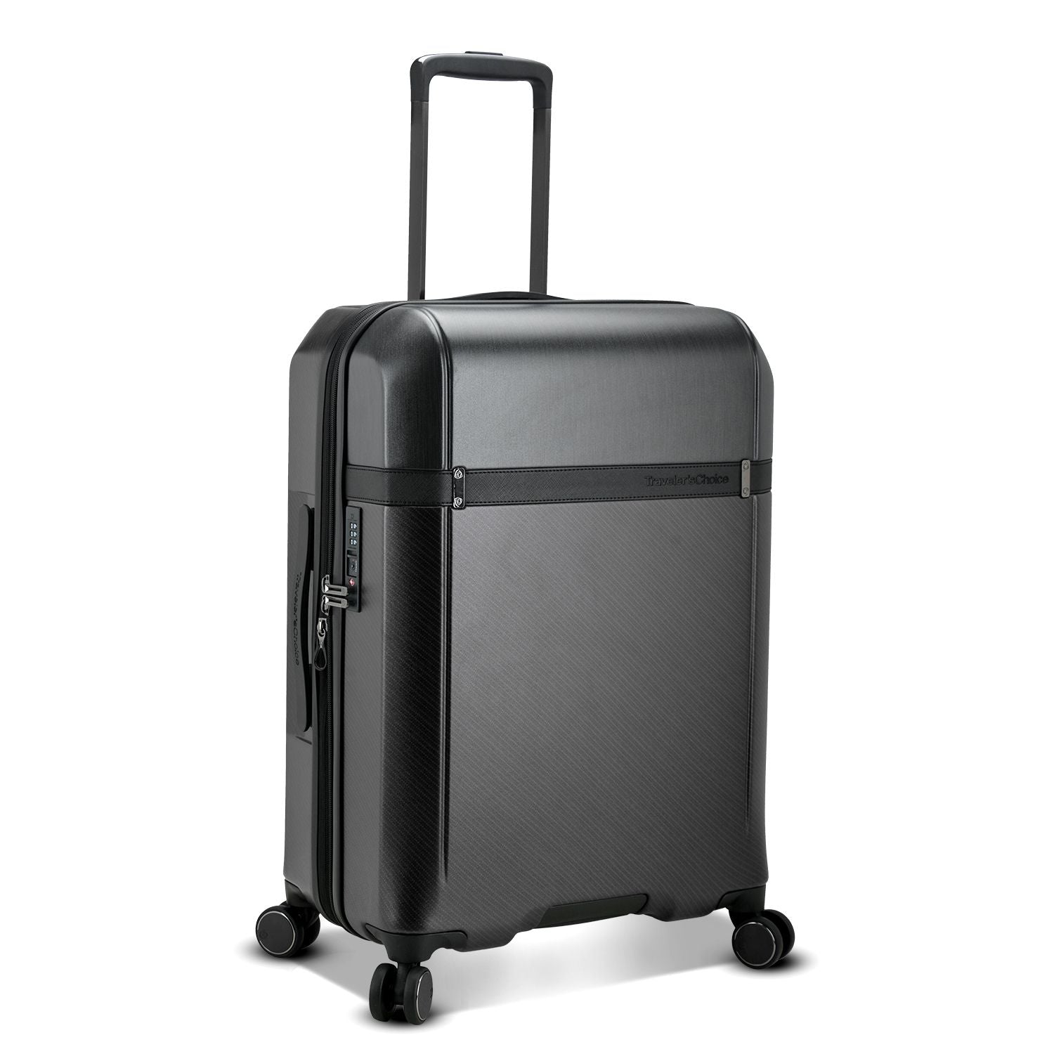 Traveler's Choice Vulkan 2-Tone Expandable Hardside Spinner