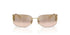 Sunglasses Miu Miu 0MU A51S 5AK20P75 - Gold w/ Light Brown Mirror - YesMegastore