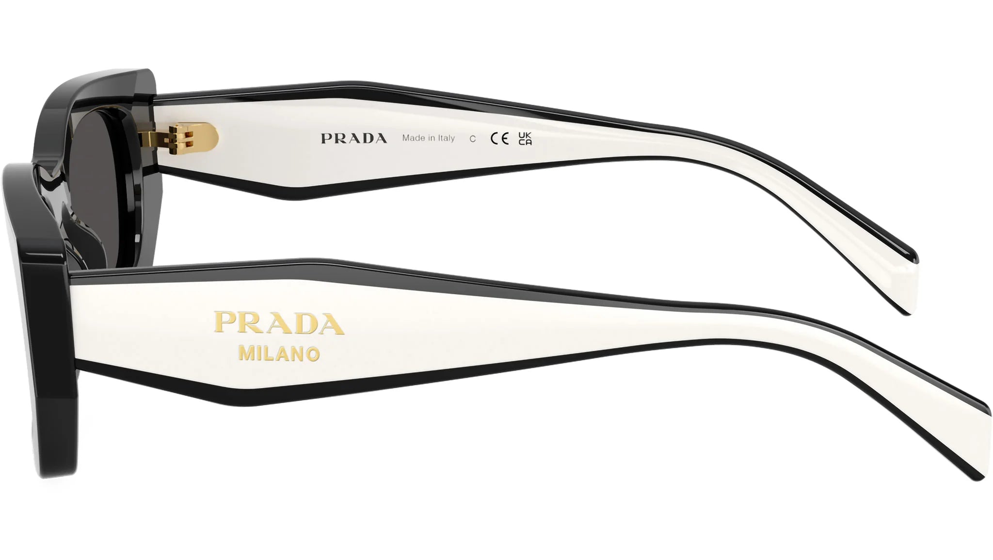 Prada PR B05S 09Q08Z Black/Dark Grey